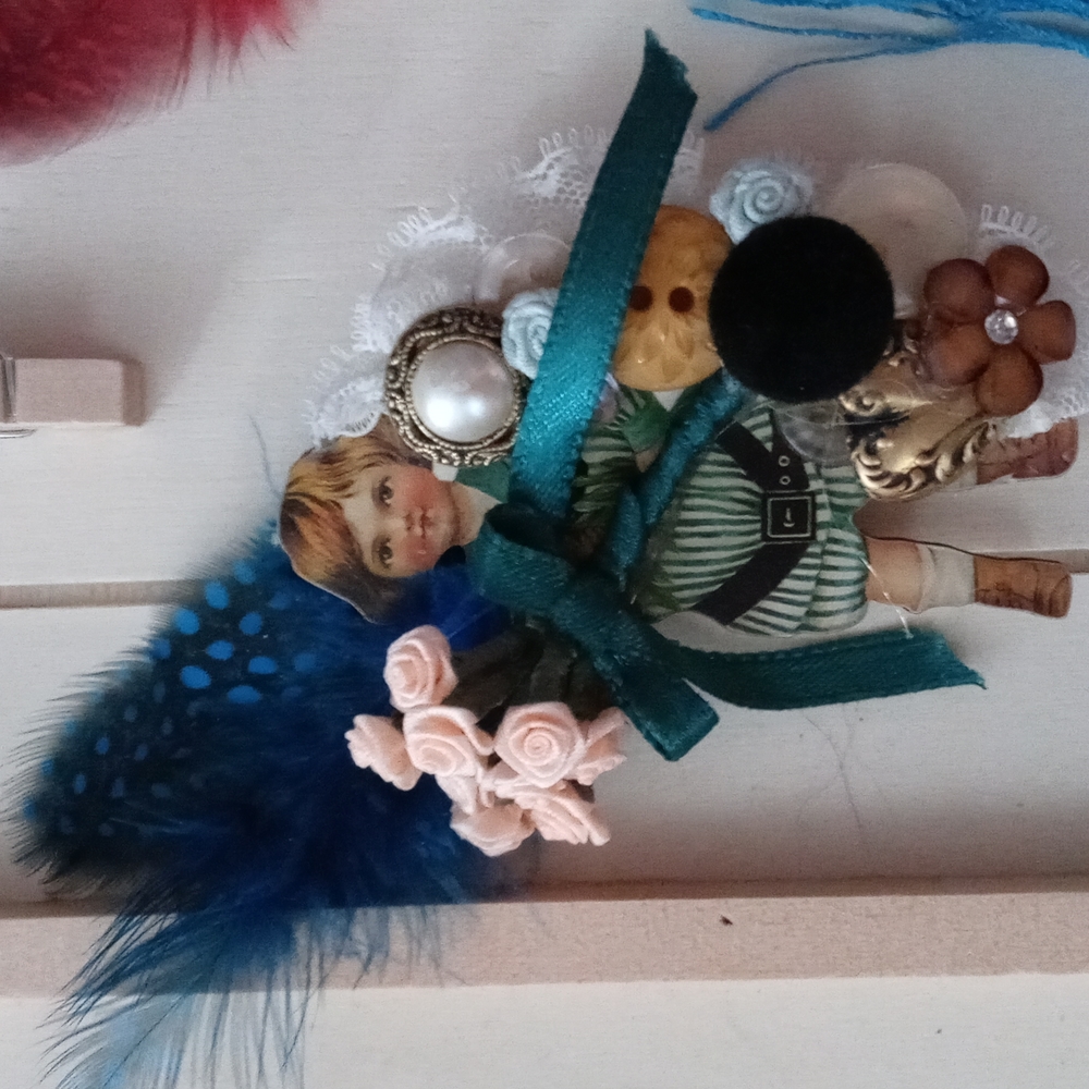 Handmade Brooch Vintage Pin